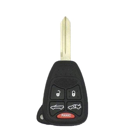 Solidkeys SolidKeys: Chrysler Dodge Jeep 5 Button Remote Key w/ Convertible SLD-CDHKL-G063